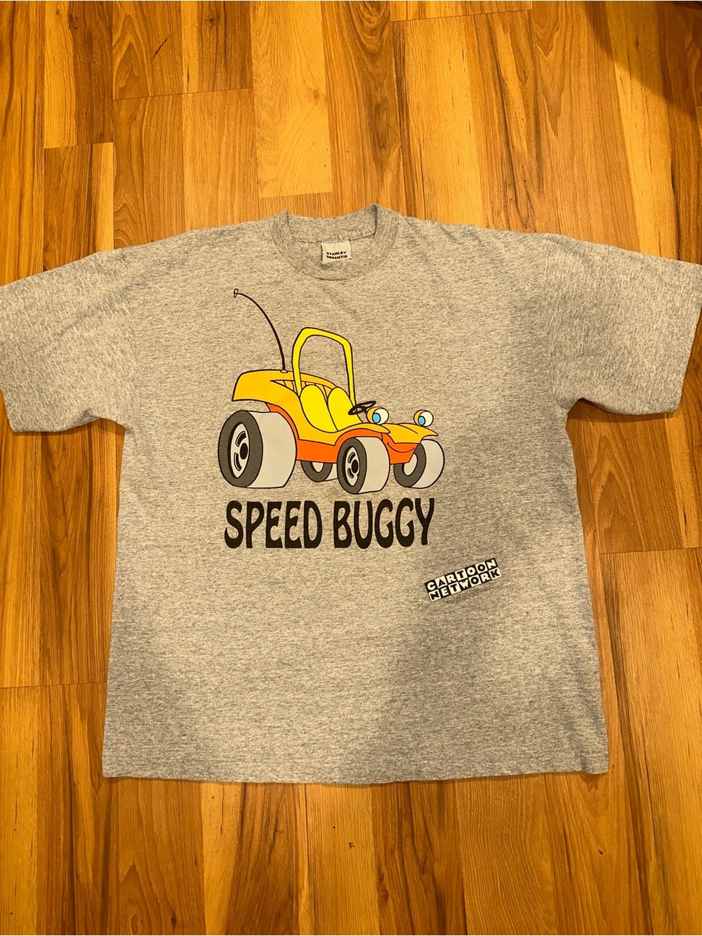 Speed buggy • Stanley Desantis Gray Tee with Black Text Label